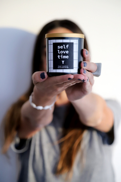 Vela Self Love Time Negra - comprar online