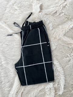 Pantalón Grid Negro - tienda online