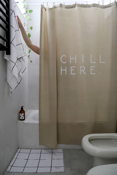 Cortina Baño Arena Chill Here - Outlet
