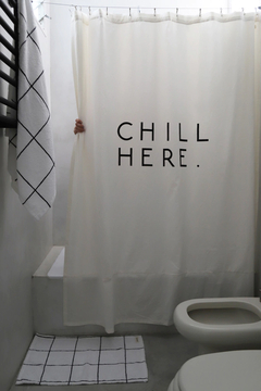 Cortina Baño Chill Here - Outlet