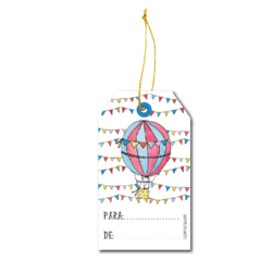 Tags Balloon x 6 - comprar online