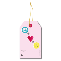 Tags Pink x 6 - comprar online