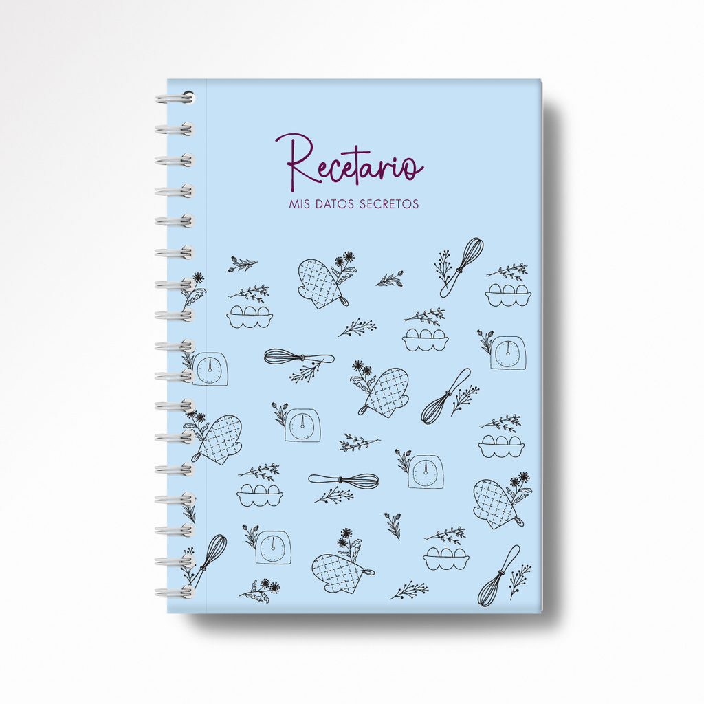 Cuaderno de recetas: Libro de recetas para completar con 100