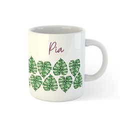 Taza personalizada Hojas