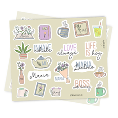 Stickers personalizados Not Bossy x 20 - comprar online