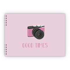 Album de fotos rosa