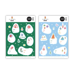 Stickers Navidad x 3 planchas - tienda online