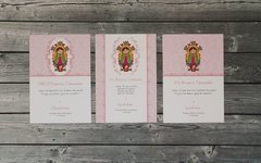 Estampita Shabby Virgen de Guadalupe - Bola de Luces