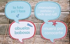 Props Baby Shower varón - comprar online