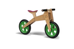 Triciclo que se convierte en bicicleta de aprendizaje - RUEDAS MACIZAS VERDES en internet