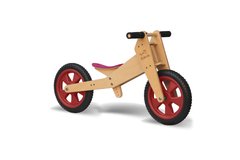 Triciclo que se convierte en bicicleta de aprendizaje - RUEDAS MACIZAS ROJAS en internet