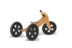 Triciclo que se convierte en bicicleta de aprendizaje - RUEDAS NEGRAS - comprar online