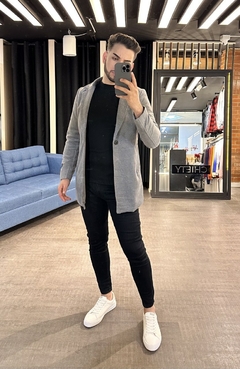 Gaban gris hombre top