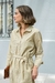 VESTIDO CANNES RAYAS BEIGE en internet