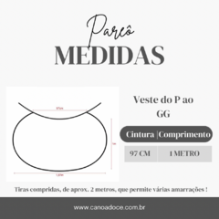 Saia envelope malha pássaros em pintura REF 43236 - comprar online