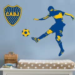 Vinilo para Pared, Figura Boca Juniors - comprar online