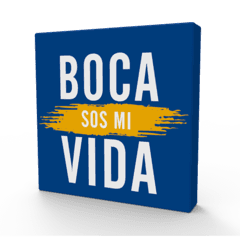 Cuadros Decorativos Boca Juniors - Mikiu Design