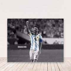 Cuadro Rectangular Messi D10S