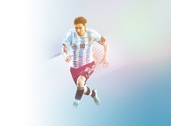 Panorámico "Messi" en internet
