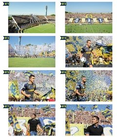 Cuadro Triptico de Rosario Central