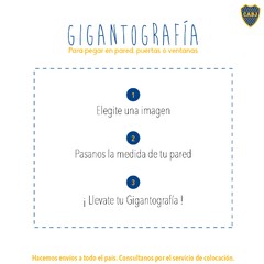 Gigantografía Boca Juniors - Mikiu Design