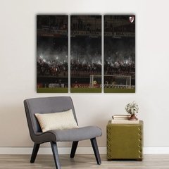 Cuadro Triptico River Plate - comprar online