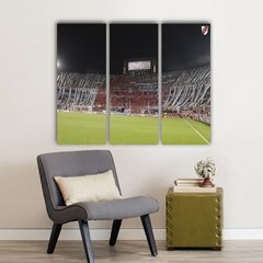 Cuadro Triptico River Plate - Mikiu Design