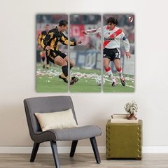 Cuadro Triptico River Plate - comprar online