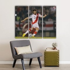 Cuadro Triptico River Plate - Mikiu Design