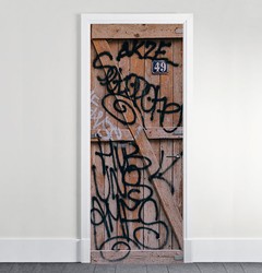 Ploteo Puerta Graffiti - comprar online