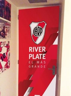 Vinilo decorativo de Puertas River Plate - tienda online