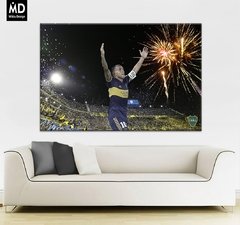 Cuadros Rectangulares Boca Campeón 2020 #83