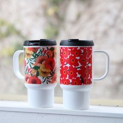 Taza Térmica Flores - Cine,arte&diseño