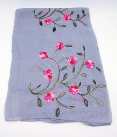 Imagen de PASHMINA BORDADA ROCOCO