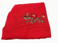 Imagen de PASHMINA BORDADA TWO FLOWERS