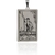 Imagen de COLLAR TAROT PLATEADO MAXI