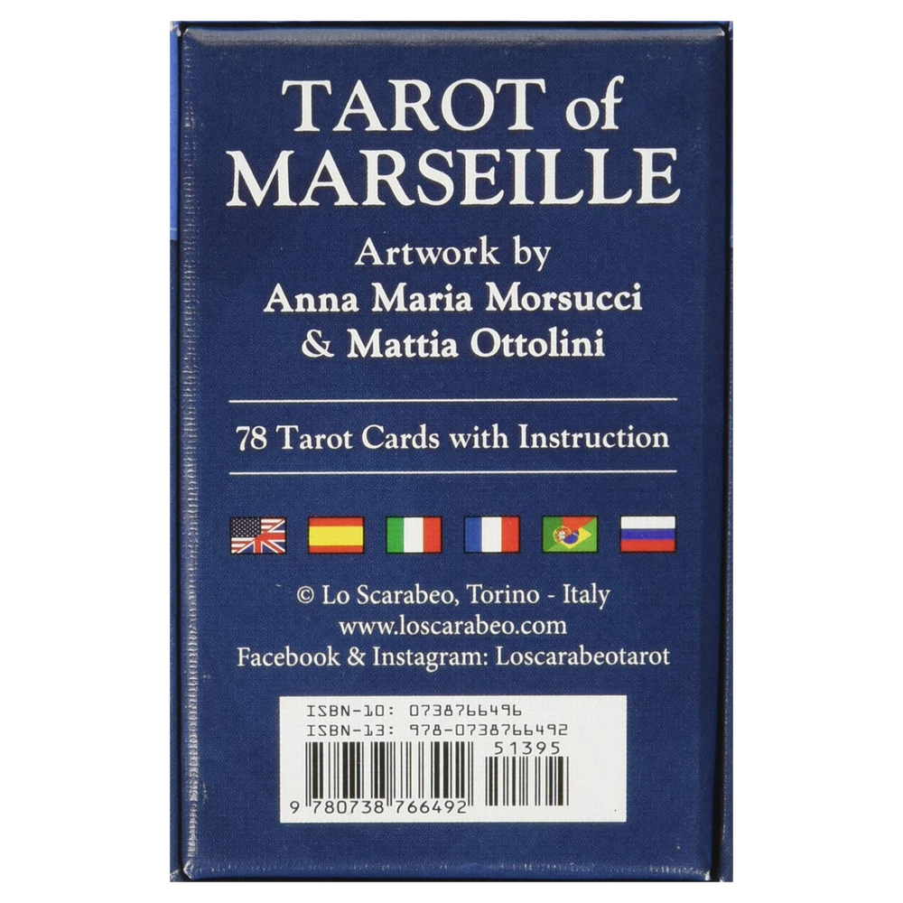 Mini Tarot of Marseille Lo Scarabeo - Marsella