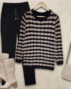Sweater lana pompom 1 - comprar online