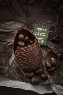 Huevo de pascua hecho a mano (250 g. aprox) - comprar online