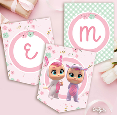 Kit Bebes Llorones. Imprimible Personalizable - comprar online