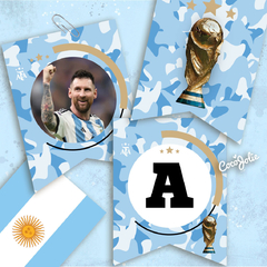 Kit Argentina Campeón Mundial en internet