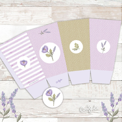 Kit Flores Lilas y Violetas - tienda online