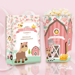 Kit Animalitos de la Granja Nena. Imprimible Personalizable - tienda online