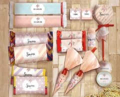 Kit Imprimible Boho Chic Étnico Personalizable - CocoJolie Kits Imprimibles