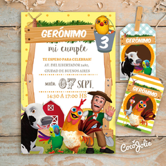 Kit La Granja de Zenon. Imprimible Personalizable