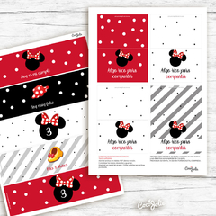 Imagen de Kit Kit Minnie Mouse Roja