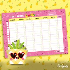 Imagen de Kit Imprimible Tutti Frutti Sandía Ananá. Personalizable