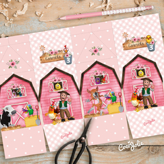 Kit Granja de Zenon Nena - CocoJolie Kits Imprimibles