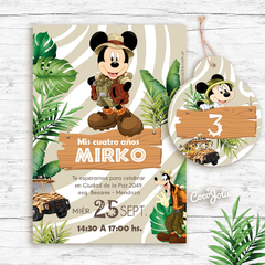 Kit Mickey Safari