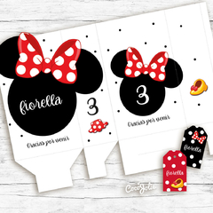 Kit Kit Minnie Mouse Roja - comprar online